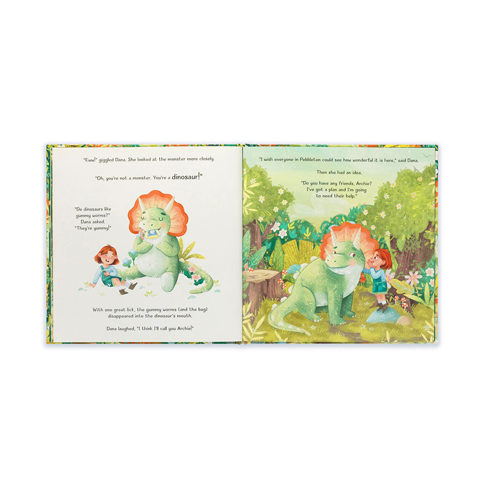 Archie, My Dinosaur Friend Book | Jellycat