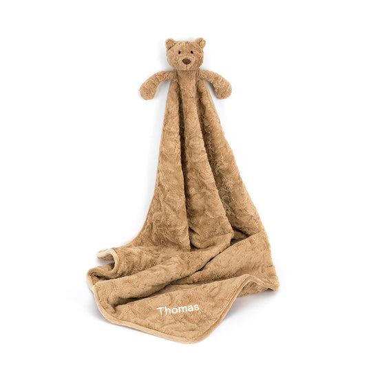 Personalized Bartholomew Bear Blankie | Jellycat