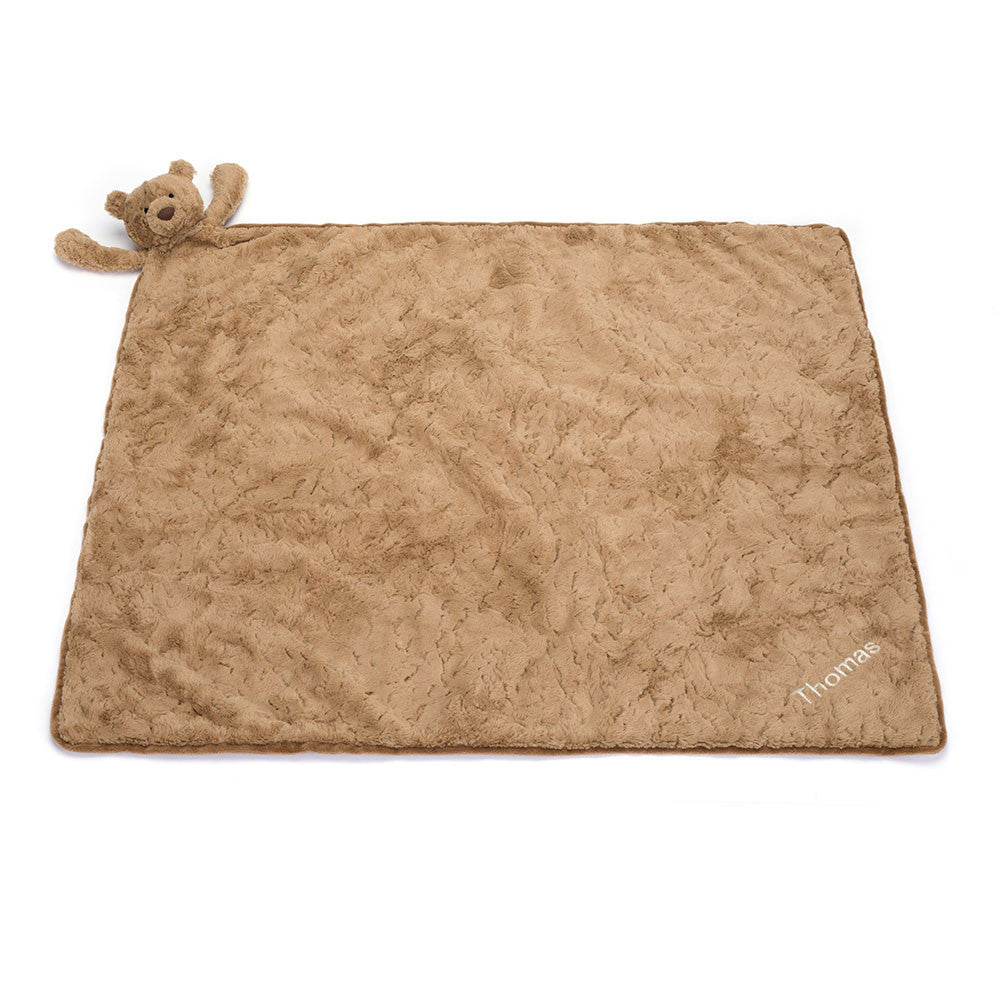 Personalized Bartholomew Bear Blankie | Jellycat
