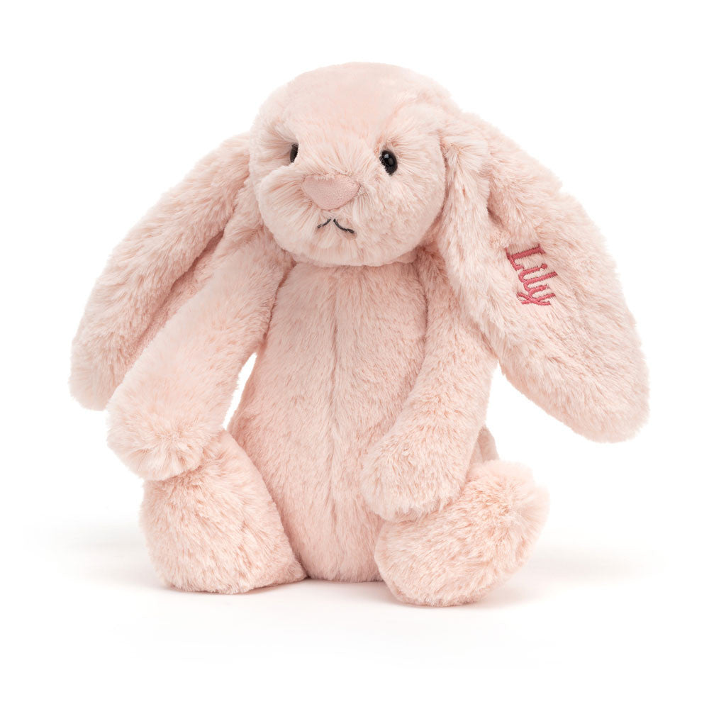 Personalized Bashful Blush Bunny Medium | Jellycat