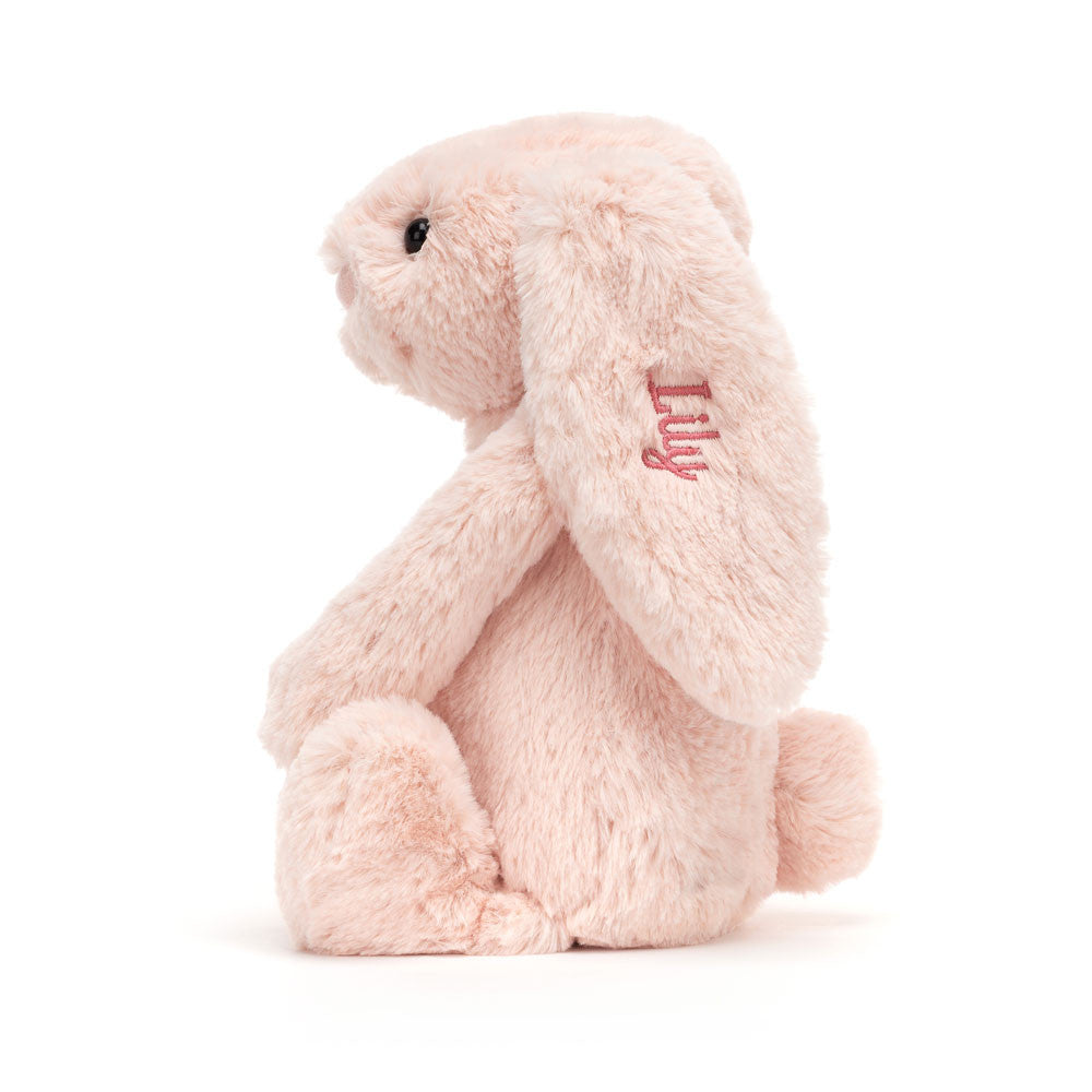 Personalized Bashful Blush Bunny Medium | Jellycat