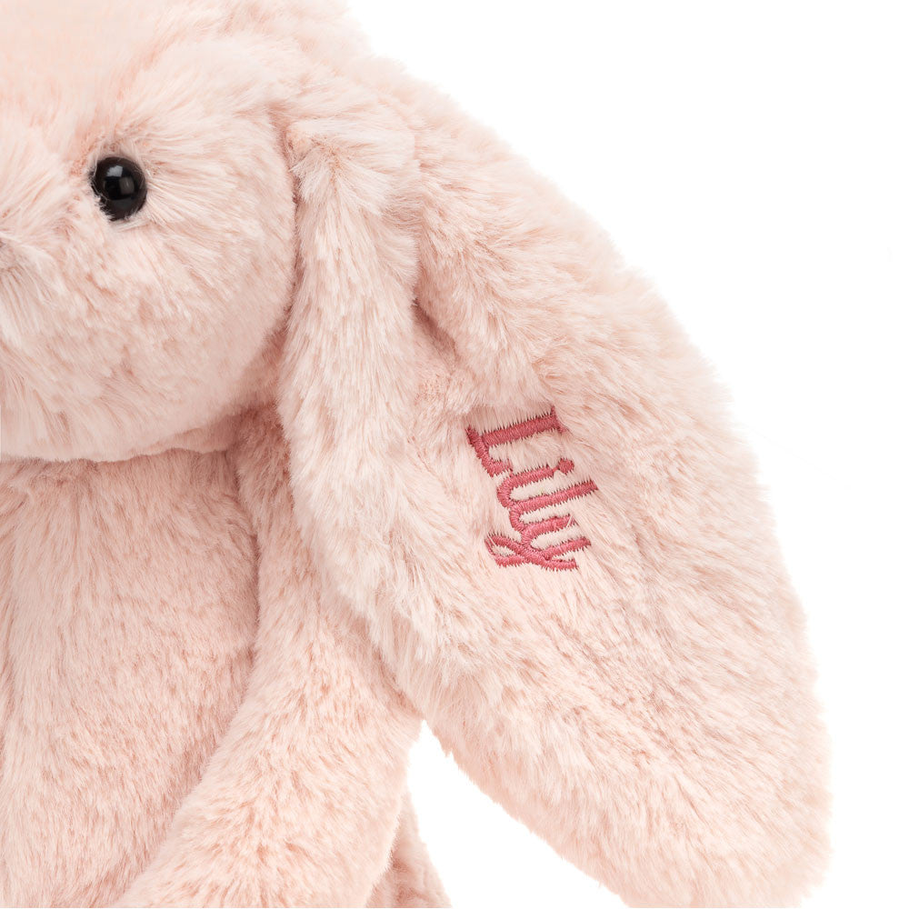 Personalized Bashful Blush Bunny Medium | Jellycat
