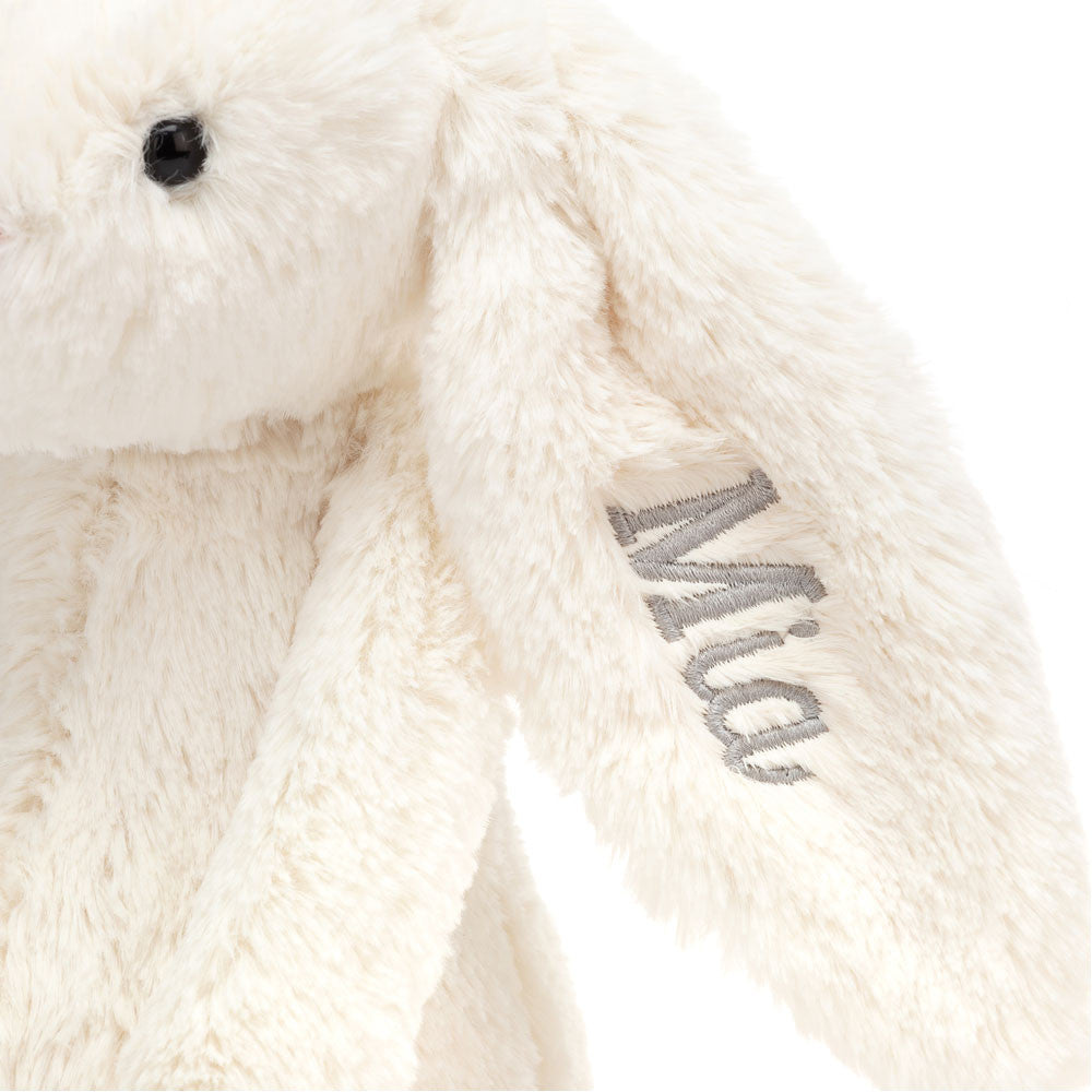 Personalized Bashful Cream Bunny Medium | Jellycat