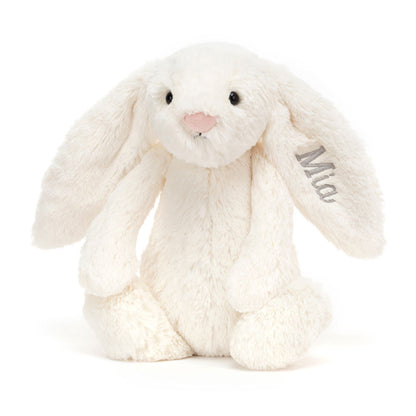 Personalized Bashful Cream Bunny Medium | Jellycat