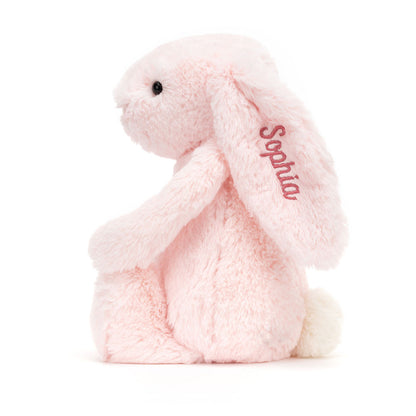 Personalized Bashful Pink Bunny Medium | Jellycat
