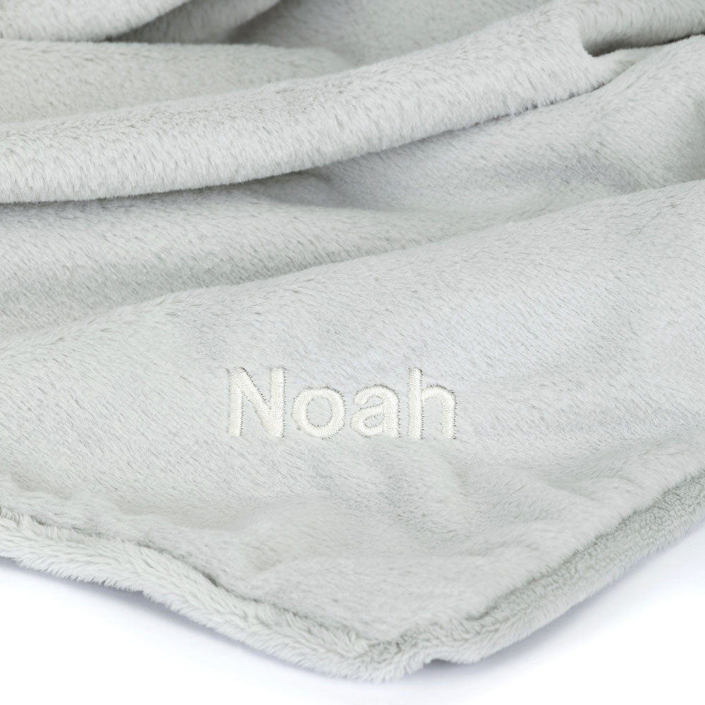 Personalized Bashful Silver Bunny Blankie | Jellycat