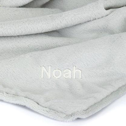 Personalized Bashful Silver Bunny Blankie | Jellycat