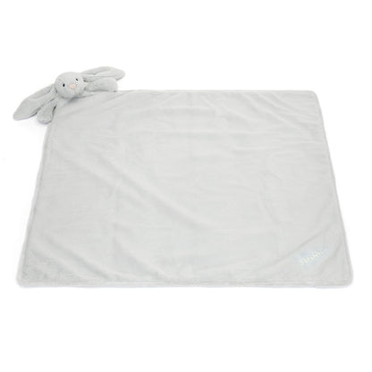 Personalized Bashful Silver Bunny Blankie | Jellycat