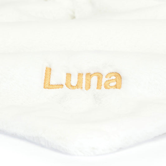 Personalized Bashful Luxe Bunny Luna Soother | Jellycat