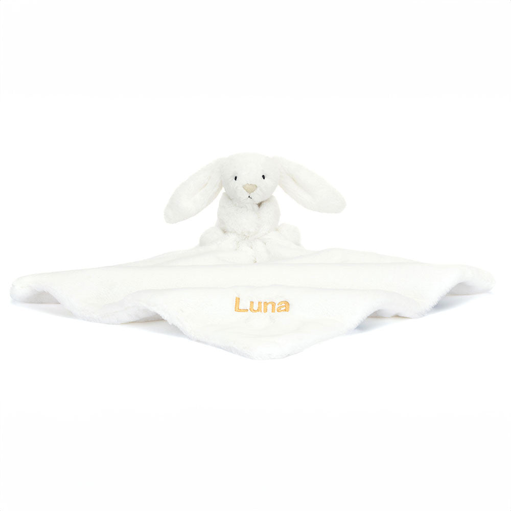 Personalized Bashful Luxe Bunny Luna Soother | Jellycat