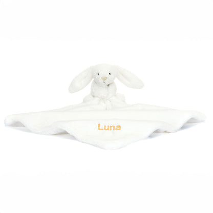 Personalized Bashful Luxe Bunny Luna Soother | Jellycat