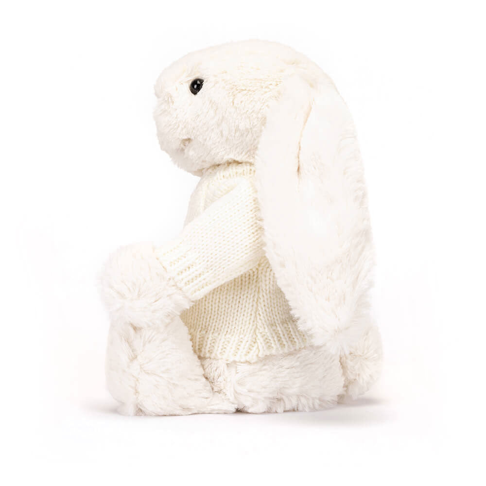 Bashful Cream Bunny with Personalized Cream Jumper | Jellycat