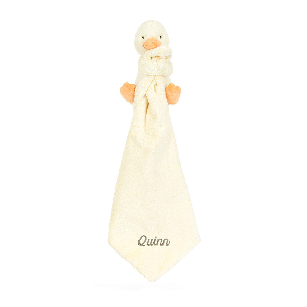 Personalized Bashful Duckling Soother | Jellycat