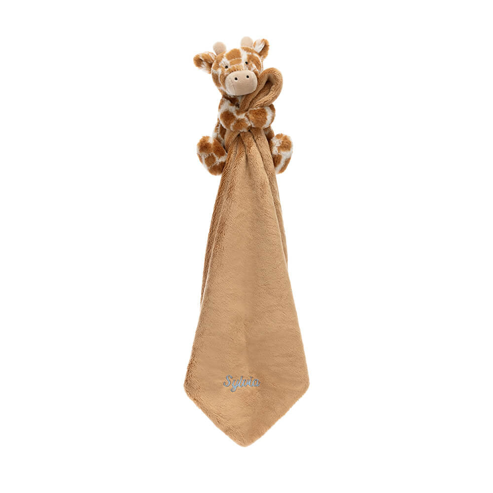 Personalized Bashful Giraffe Soother | Jellycat