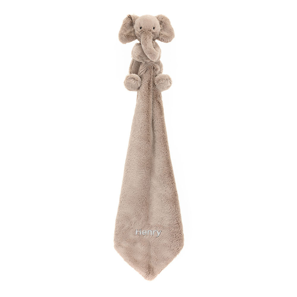 Personalized Smudge Elephant Soother | Jellycat
