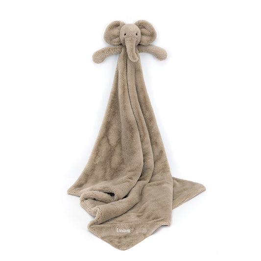 Personalized Smudge Elephant Blankie | Jellycat