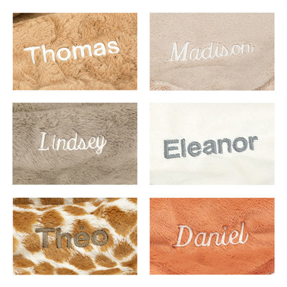 Personalized Bashful Giraffe Blankie | Jellycat