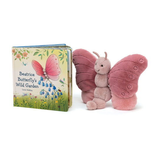 Beatrice Butterfly's Wild Garden Book & Beatrice Butterfly | Jellycat