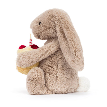Bashful Beige Bunny 'Birthday' | Jellycat