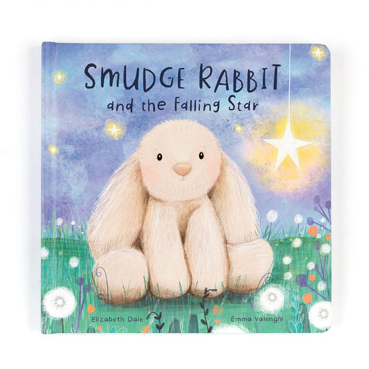 Smudge Rabbit and the Falling Star Book and Smudge Rabbit Medium | Jellycat