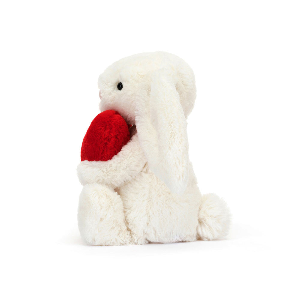 Bashful Red Love Heart Bunny | Jellycat