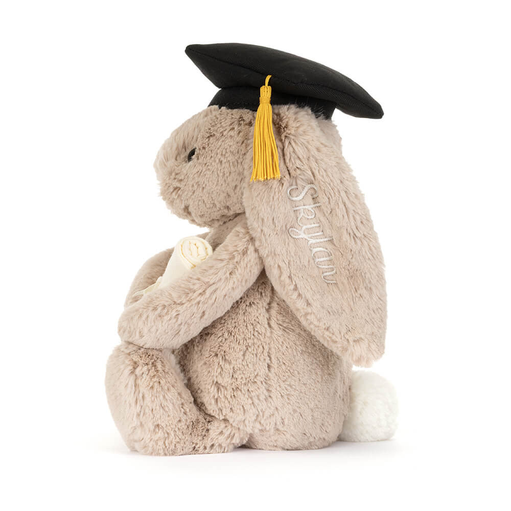 Personalized Bashful Bunny Graduation Outfit | Jellycat