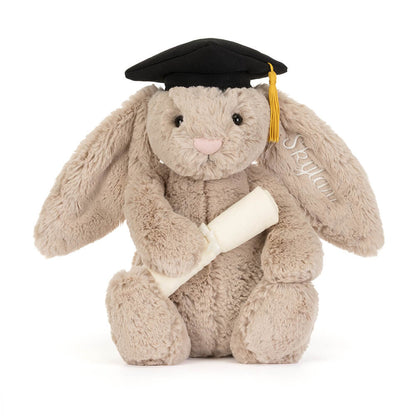 Personalized Bashful Bunny Graduation Outfit | Jellycat
