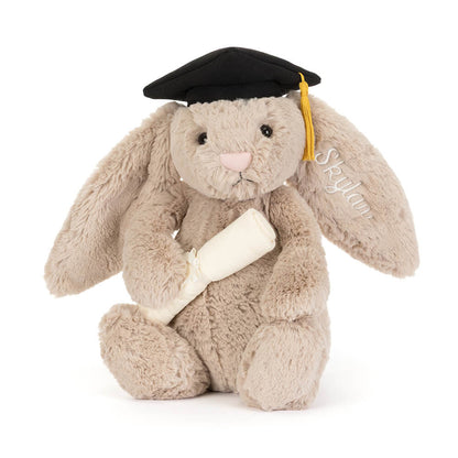 Personalized Bashful Bunny Graduation Outfit | Jellycat