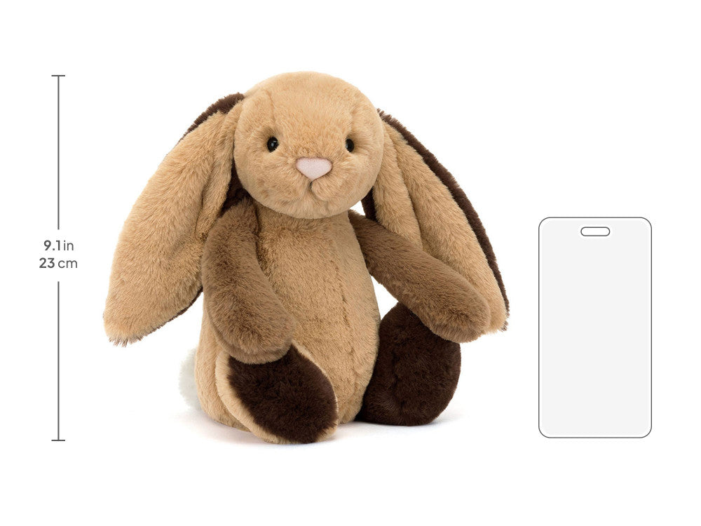 Bashful Patchwork Brown Bunny | Jellycat