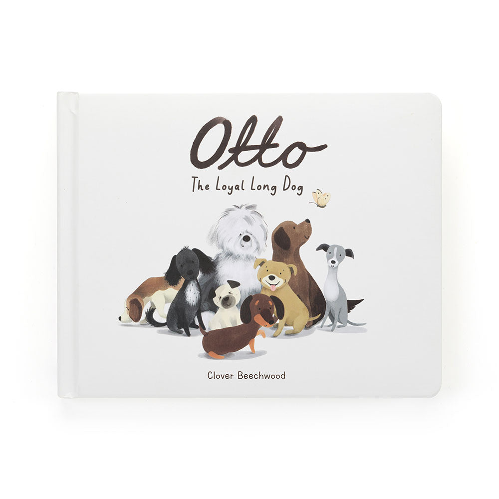 Otto the Loyal Long Dog Book & Otto Sausage Dog Medium | Jellycat