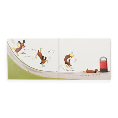 Otto the Loyal Long Dog Book & Otto Sausage Dog Medium | Jellycat