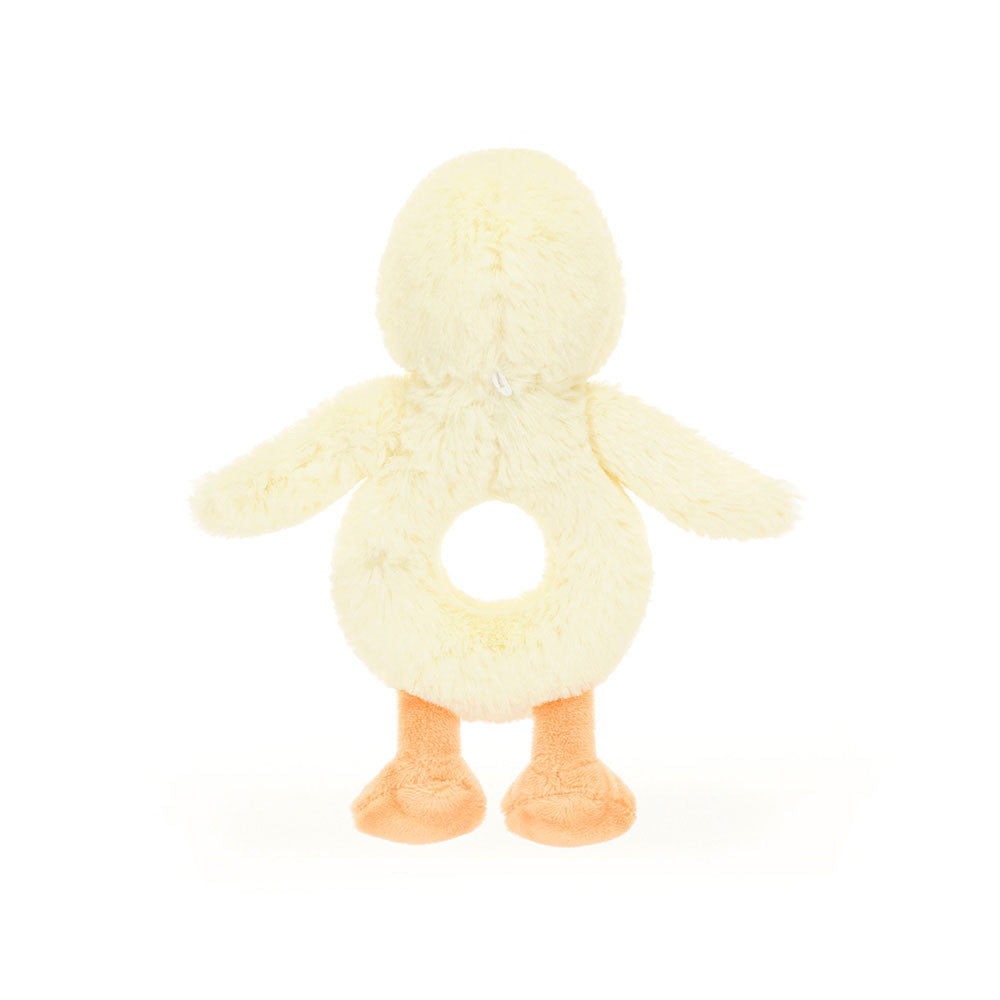 Bashful Duckling Ring Rattle | Jellycat