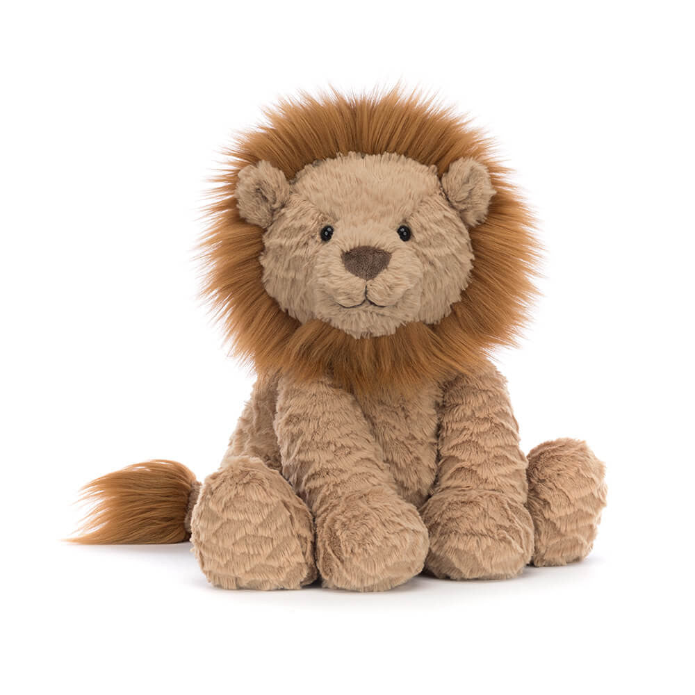 The Very Brave Lion Book & Fuddlewuddle Lion Medium | Jellycat