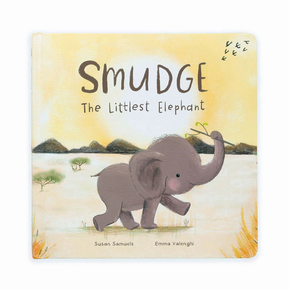 Smudge the Littlest Elephant Book & Smudge Elephant Medium | Jellycat