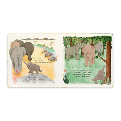 Smudge the Littlest Elephant Book & Smudge Elephant Medium | Jellycat