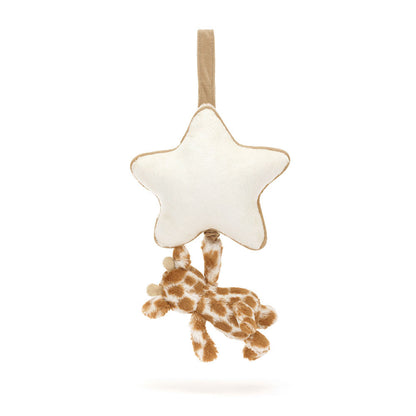 Bashful Giraffe Musical Pull | Jellycat