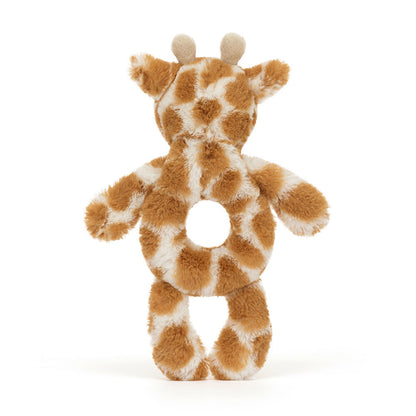 Bashful Giraffe Ring Rattle | Jellycat