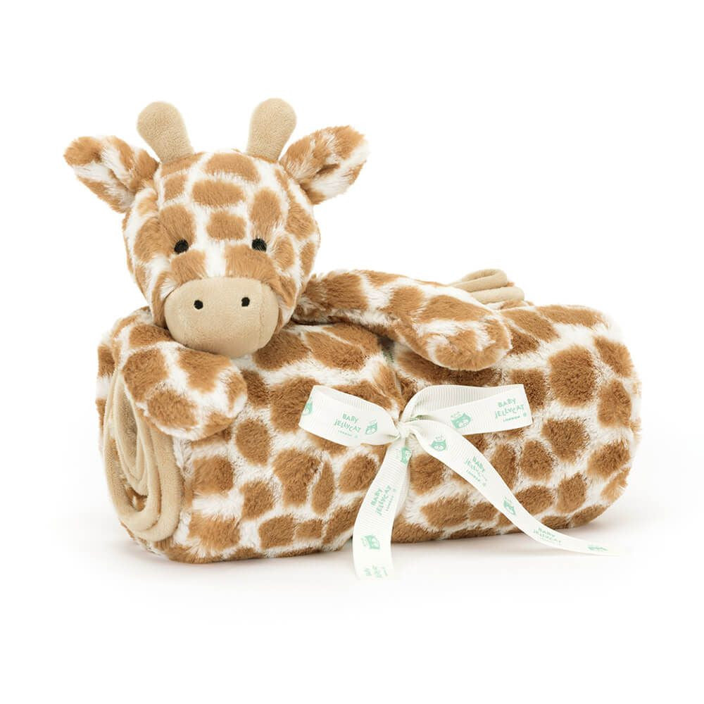 Bashful Giraffe Blankie | Jellycat