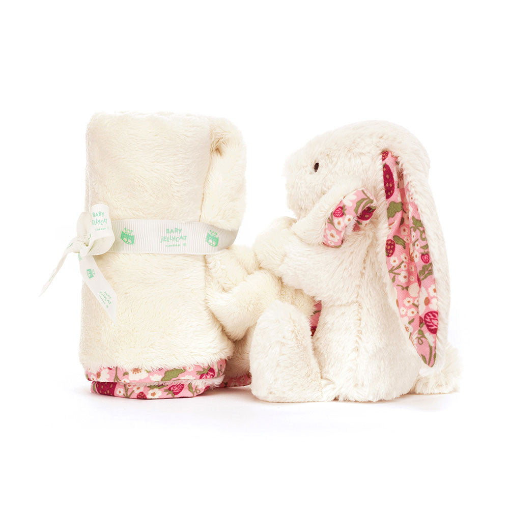 Blossom Cream Bunny 'Berry' Soother | Jellycat