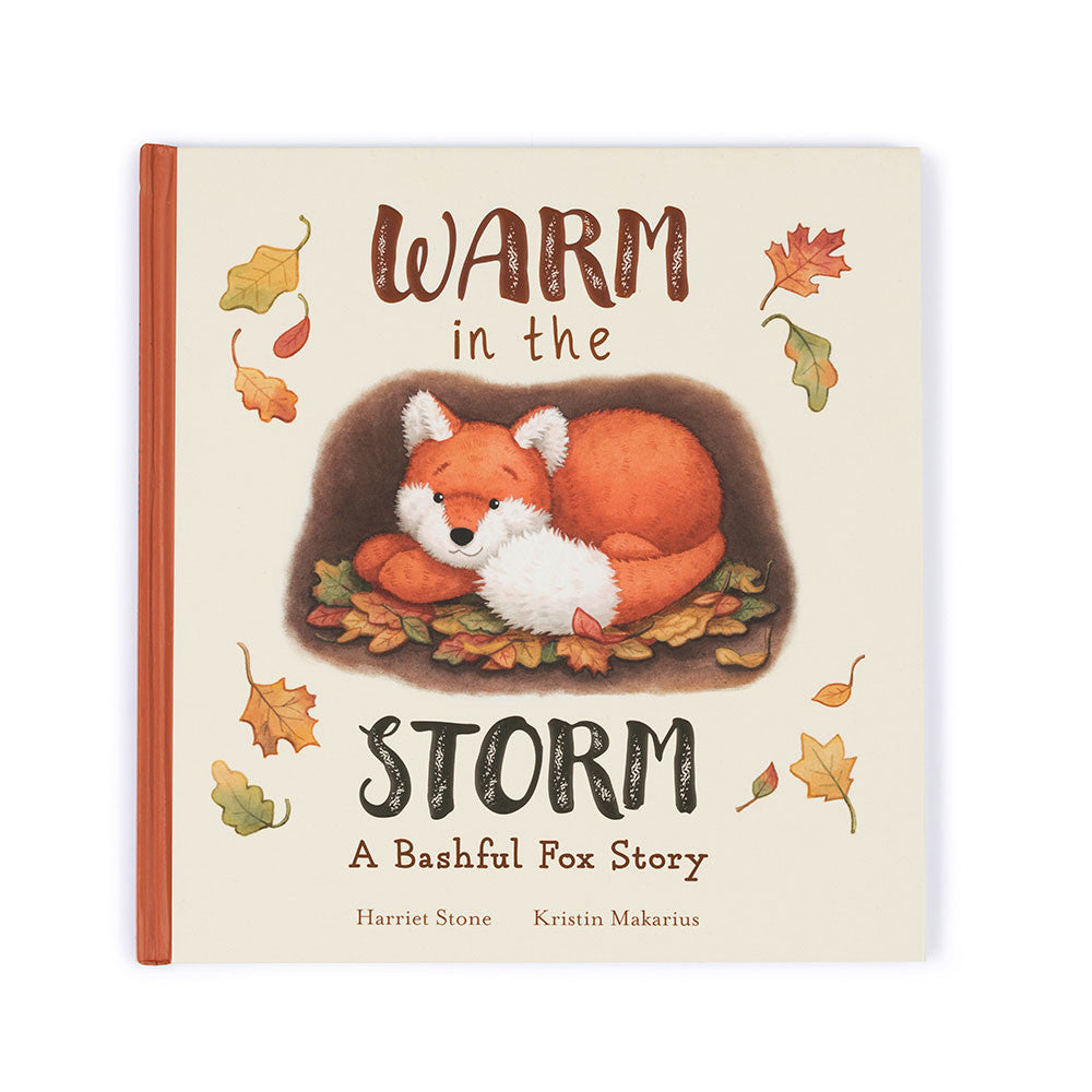 Warm in the Storm Book & Bashful Fox Cub Medium | Jellycat