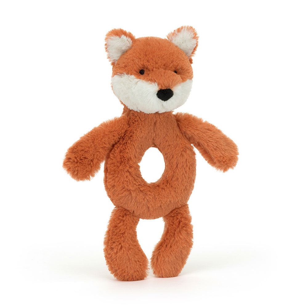 Bashful Fox Cub Ring Rattle | Jellycat