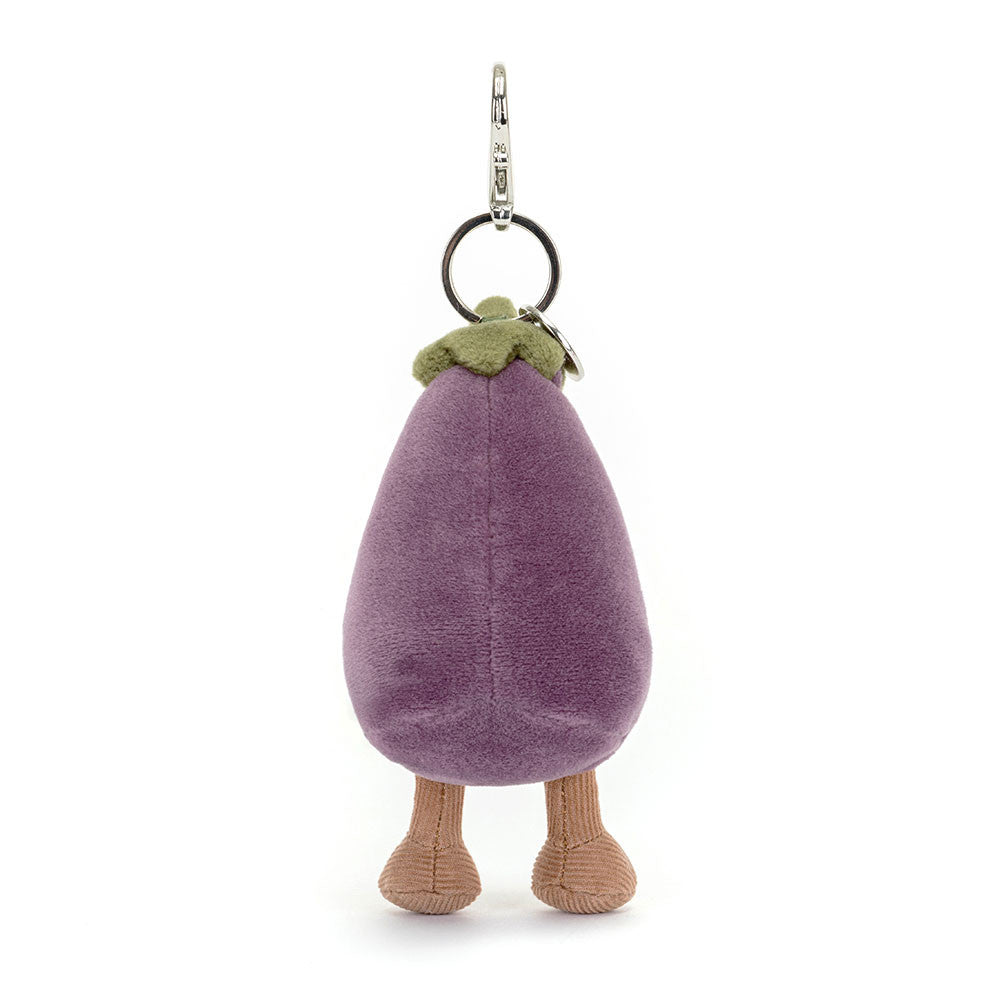 Amuseables Eggplant Bag Charm | Jellycat