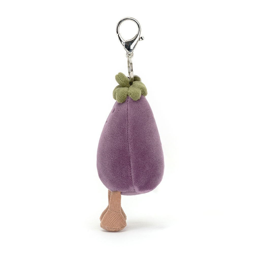 Amuseables Eggplant Bag Charm | Jellycat