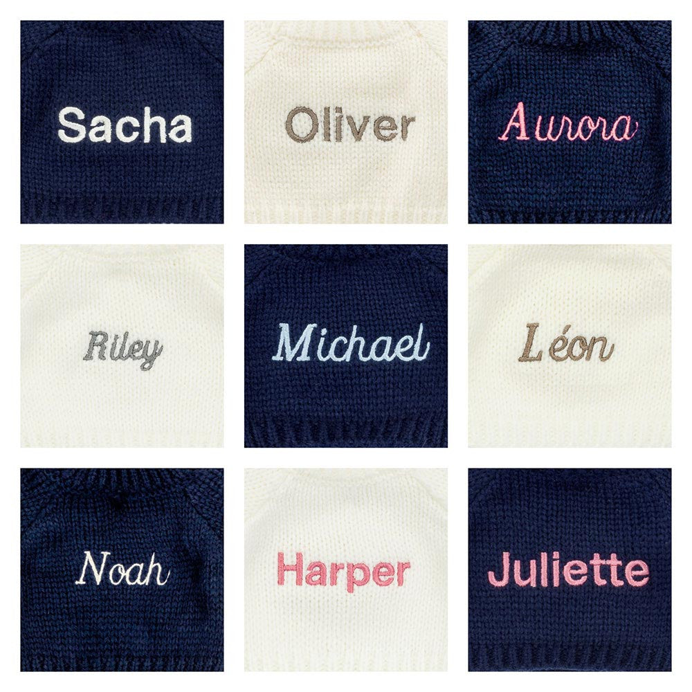 Bashful Luxe Bunny Juniper with Personalized Cream Jumper | Jellycat