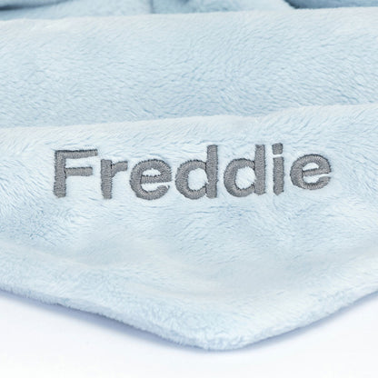 Personalized Bashful Blue Bunny Soother | Jellycat