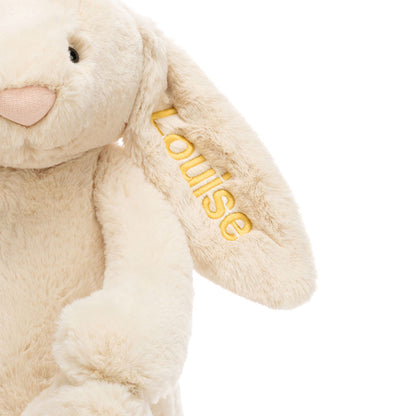 Personalized Bashful Luxe Bunny Willow Huge | Jellycat