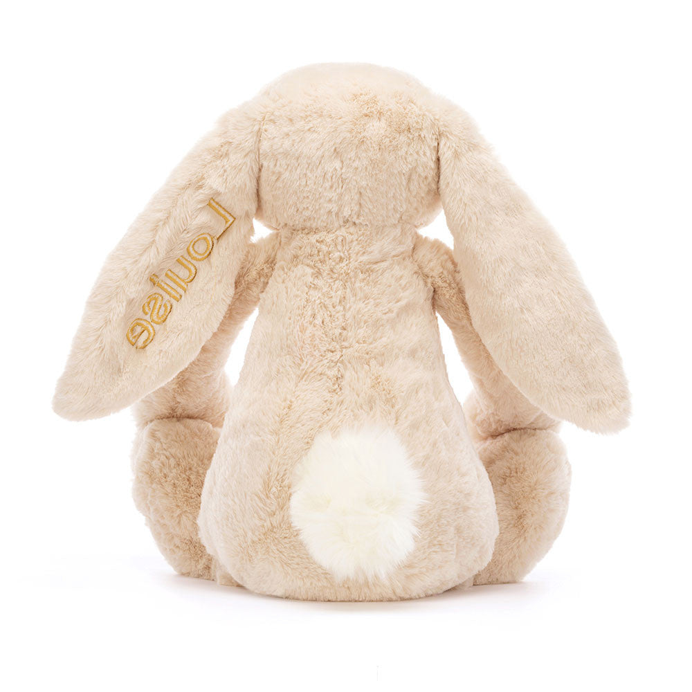 Personalized Bashful Luxe Bunny Willow Huge | Jellycat