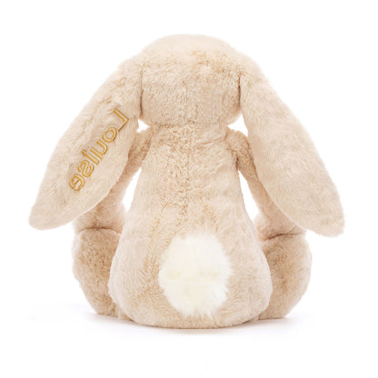 Personalized Bashful Luxe Bunny Willow Huge | Jellycat