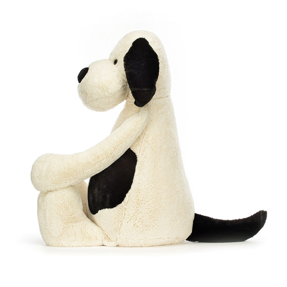Bashful Black & Cream Puppy | Jellycat