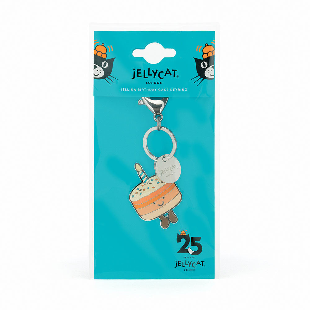 Amuseables Jellina Birthday Cake Keyring | Jellycat